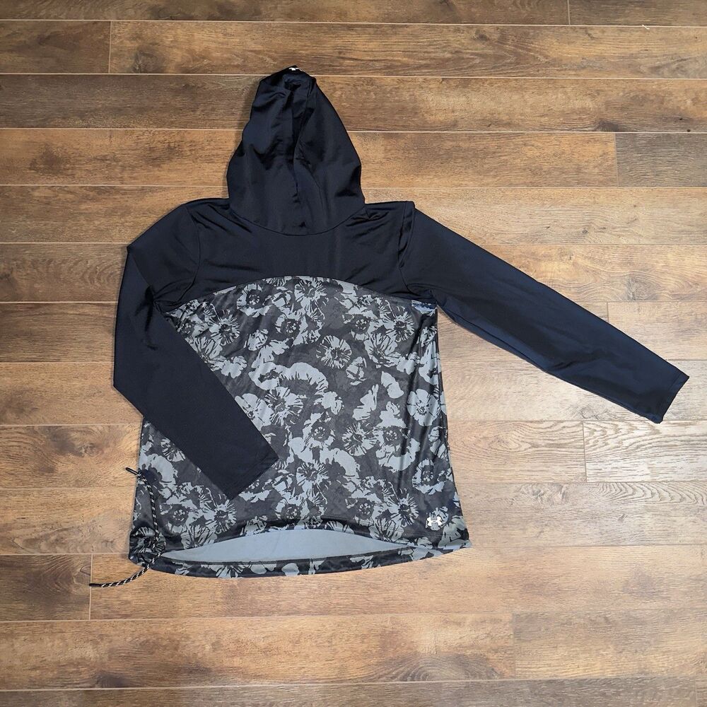 Under Armour Iso-Chill Shorebreak Women's Hoodie - Black - Large Loose